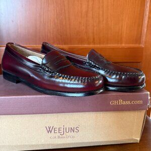 Weejuns Penny Loafers Burgundy US 7.5 NWT